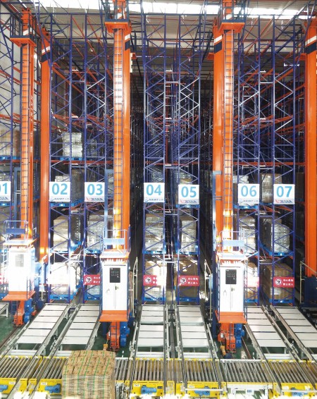 Box plant ASRS
