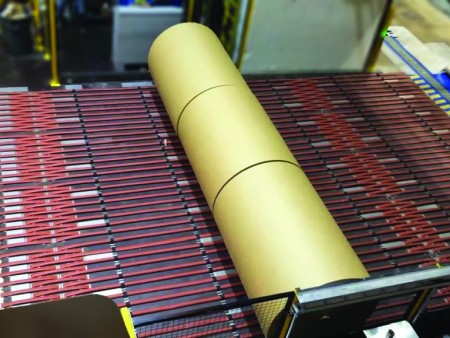 Leikkurin edusta / Winder deck